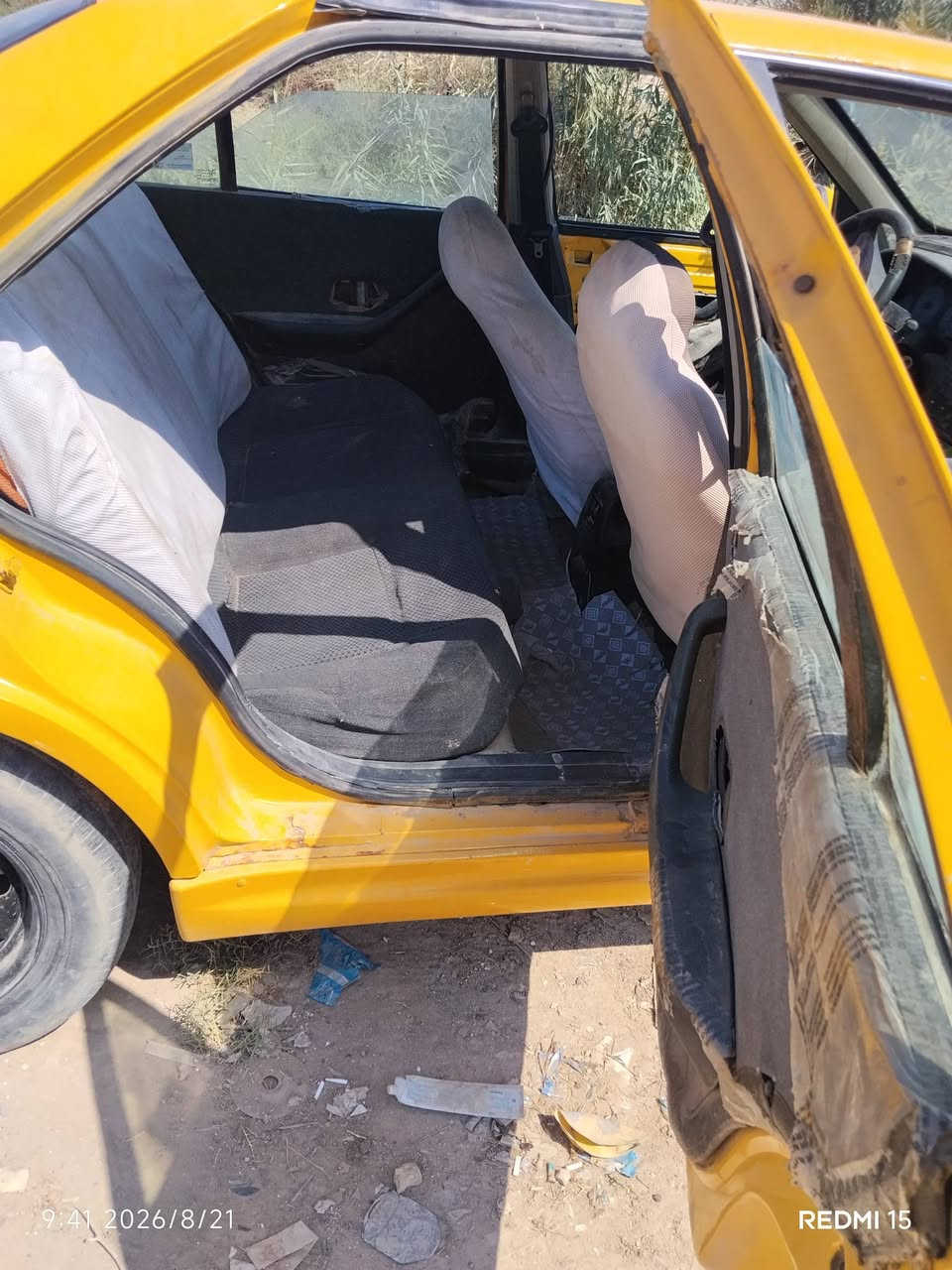 سلام عليكم اعيد نشر بسبب الوعود الكاذبه بيجو بارص مديل13 مكينه كايمه كازكيت. سنويه نافذه بل 24. راعيه موجود سياره شغاله. تشغلها عشر دقايق تحمه بسبب كازكيت بعد معروفه. سياره ياردله ترتيب غرفه.   سعر 16, بيه مجال لشراي   لا تعلق. راسلني خابرنني وبل خدمه.  مكاني شط العرب جباسي وهذه رقمي ***********. بدي شوف العين وبل بخدمه
