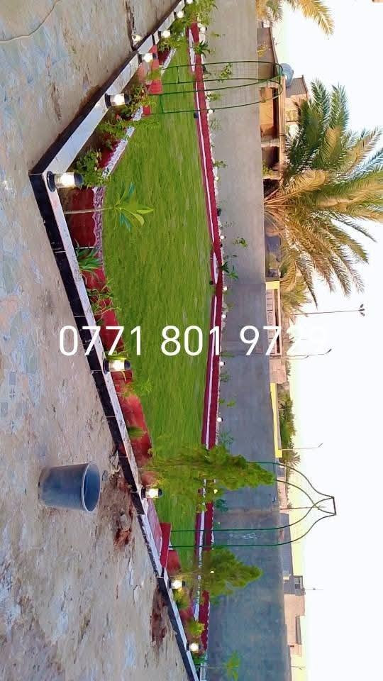 ديكورات حدائق • حسب الطلب