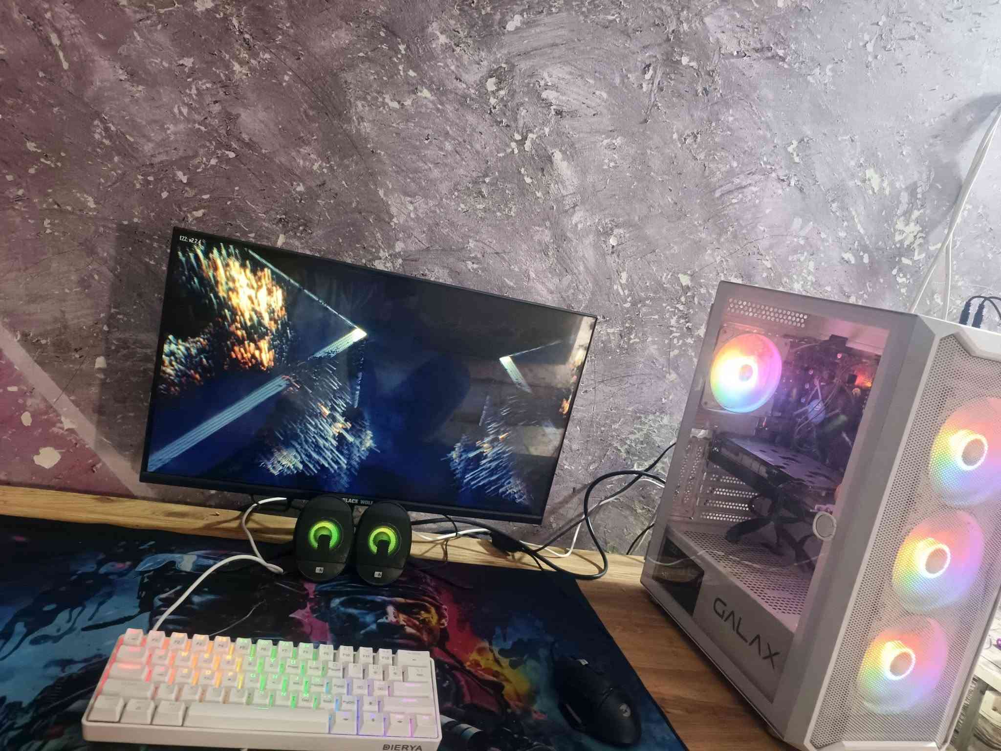 كيس وشاشه وملحقات ومايك 
‏Core i5 10400F
‏M2. 1T
‏PRIME H510M -C/PS
‏Ram 16 DDR4-3200
‏GPU RX580 8G 2048SP جديد
‏POR 650
‏الكيس 500 قفل
الشاشه 125 قفل استعمال 5اشهر كارتونتها موجوده
ماوس وكيبورد وباد ماوس ارجيبي ومايك
ملحقات والمايك 50 قفل
اذا تاخذها كلها بيها مجال 
مكاني بغداد البياع ماراوس فقط بيع 
***********
