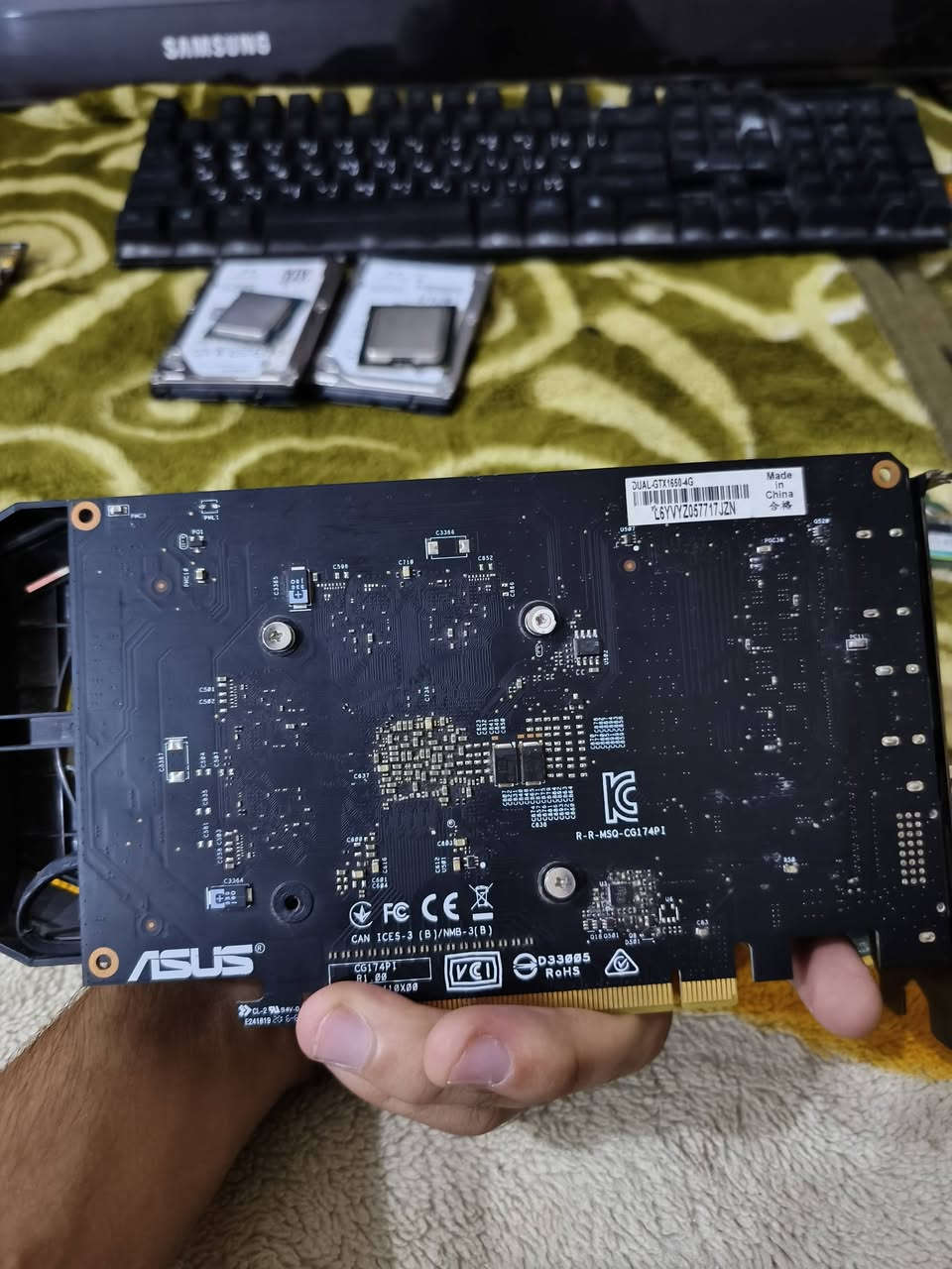 بابل • GTX 1650 4جي • لا يعرض شاشة