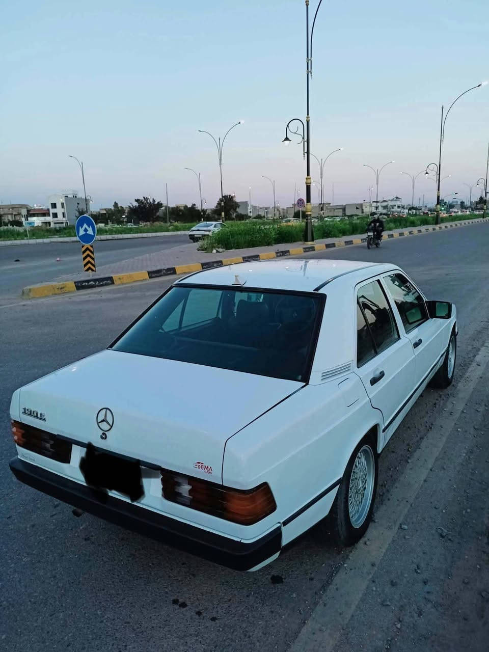 مرسيدس ١٩٠ • محرك كاز • رقم نينوى