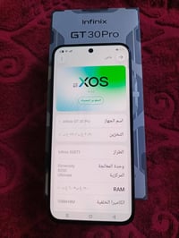 انفنكس جي تي 30 برو • ٢٥٦ جيجا • رام ١٢+٦