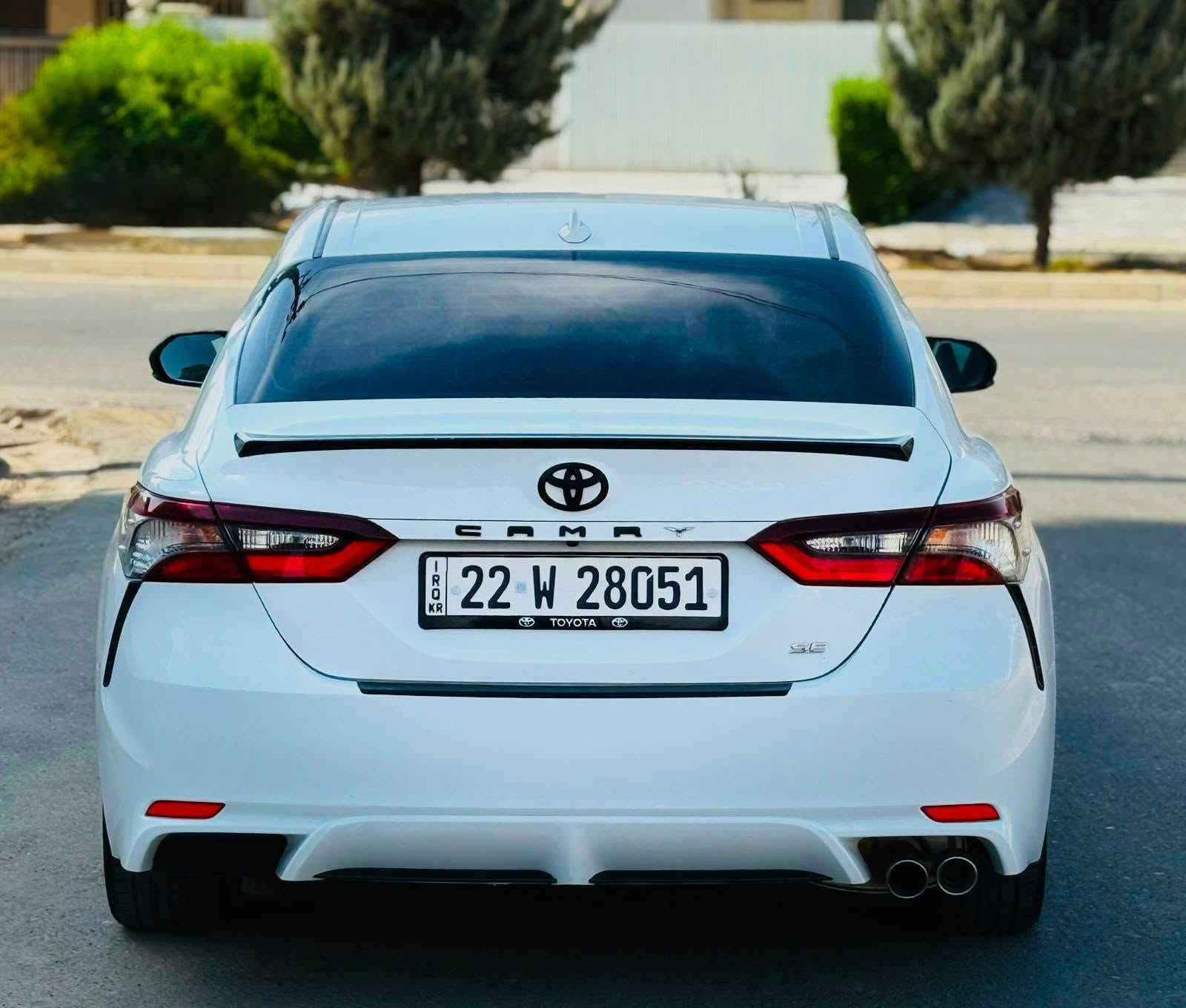 تويوتا كامري موديل 2023 SE
رقم موبايل :***********  
رقم موبايل  :***********
واحد باب  سايق  صبغ 
بدون دواخل سيارة جديد 
بجم كبس و خلفي كبس
سعر :    196  شويه بيها مجال
رقم سيارة اربيل
رقم و هه زه و براد سنوي كل جديد
نيظام سرعة ئيكو نورمال سبورت
سيارة بأسمي شرط تحويل 
محرك و كير مامفتوح شرط
مواصفات SE 
 رادارو كشن جلد وشاشة وكاميرا فوليوم و بلاجكتور ولايت زينون وتحديد سرعةو بلاجكتورو Ecoو شفت بأستيرن
عنوان  سيارة  اربيل
،،،،،،،،،،،،،،،،——،،،،،،،،،،،،،،،،،،
تويوتا كامري موديل 2023 SE 
يه ك ده رگاي  سايه ق  بؤياغه 
 ناوه وه ي نه گرتووه
پيش و پشتي كه پسه
سئ مؤدي ليخوريني هه يه 
سعري :   196    وه ره قه يه
رقم  هه ولير
رقم و سنوي هه موتازييه تا 2030
مكينه و گير نه كرايته وه  به شه رت
مواصفات SE 
 رادارو خه تي جاده و كوشن جلدوشاشه وكاميراولايت زينون و گير له سوكان و فوليوم تحديد سرعة و نيزام Ecoو بلاجكتورو
تحويل و غرامه وبه ناوكردن به شرت
شوين له هەولير
رقم  موبايل :***********  
رقم موبايل :***********

نص مكتوب في الصور:
- 4t1G11AKXPU824507