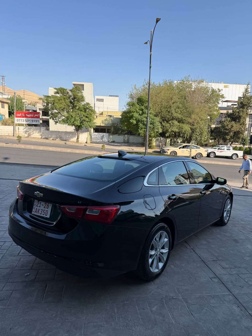 chevrolet malibu 2024
کلین بێ بۆیاخ تەنها سێ پەنجە ساردی هەیە بێ پارچە گۆڕاو و کرانەوە ماشااللە لەسەر دەقی شەریکەیە 63000 مایل ڕۆشتوە مواسەفات LT بەسمە و شەغال و ڕادار و کامێرە و حاسەو برێک هەوا مانگێکی ماوە بۆ ڕەقەم 
118 گەڵاو مامەڵەیەکی برایانە 
*********** السليمانية, العراق
