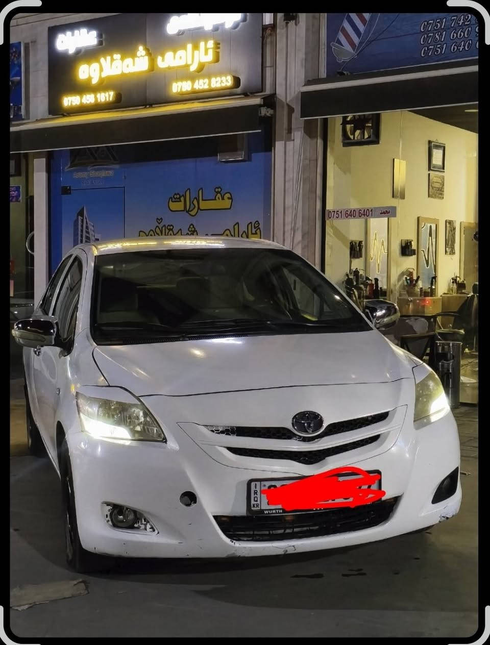 دوو پارچەی سبوغەو بۆنیتیش لەزگەی لێدراوە ڕەنگی تێک چوه گێر عادیە 230هەزار ڕۆیشتوە مۆدێلی 2009یە سعودیە و مەکینە گەورەیە
*********** شقلاوة, أربيل
