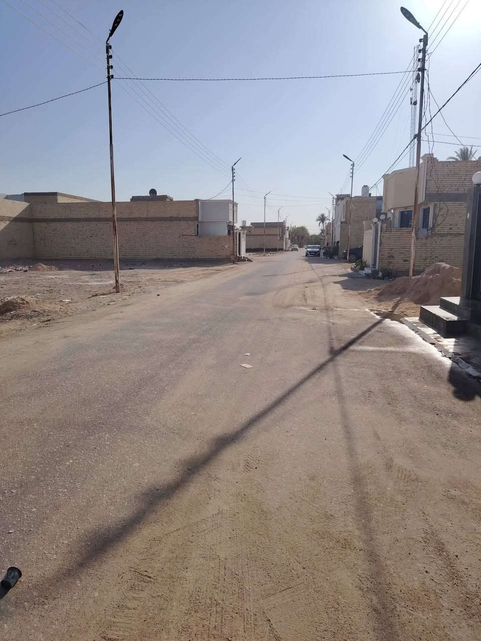 عرصه 160 متر شارع معمل الموز
وقريبه عله نفق المختار في الكوفه
شوارع تبليط اناره مكان جدآ راقي
الواجهه 8 والنزال 20 زراعي سند 25 
للئستفسار أكثر التواصل على الرقم
*********** ابو حسين @إشارة
