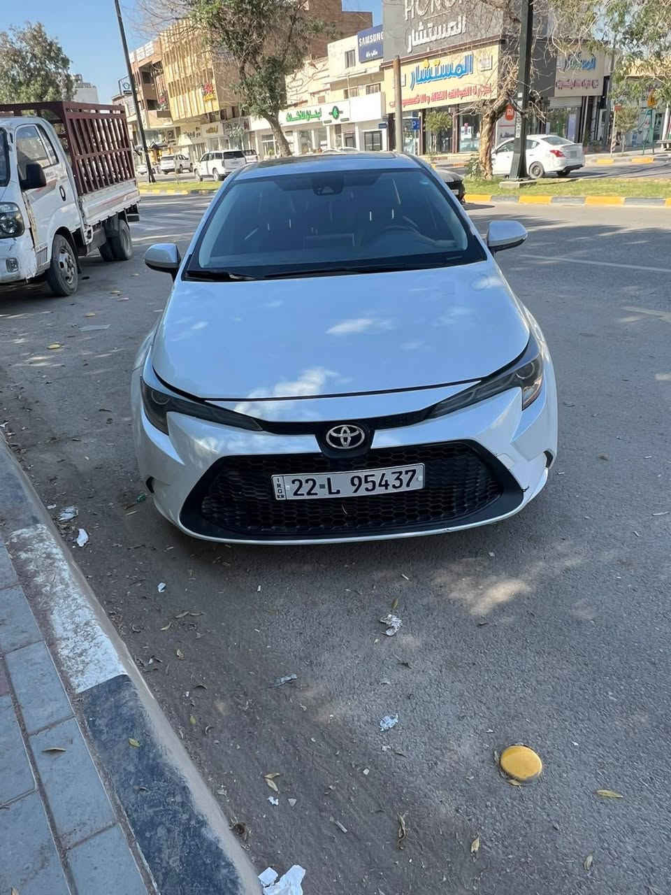 سلام عليكم
كورلا ٢٠٢٢ بانزين فئه  xle اعلى صفه بل كورلا داخل جلد  فول موصفات بصمه ،فتحه وكشنات جلد مكينه 1.8 
مكاني حله للبيع بدون مراوس السعر 135
***********
