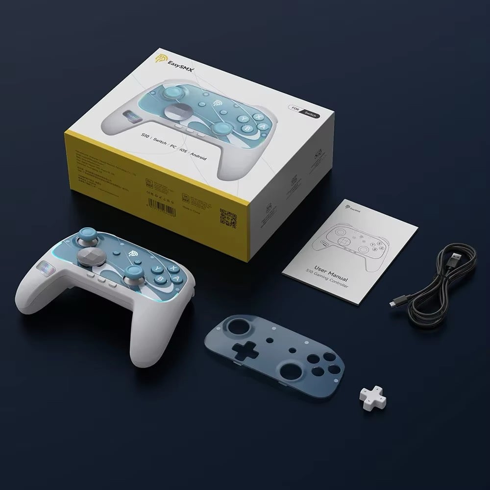 🎮🔥 EasySMX S10 – يد تحكم احترافية للـGaming 🕹️

استمتع بتحكم مريح ودقيق مع EasySMX S10، المصممة لعشاق الألعاب على Nintendo Switch وPC. ⚡

🌟 أبرز المميزات:
🔹 تصميم مريح لجلسات اللعب الطويلة ✋
🔹 استجابة سريعة وتحكم دقيق 🎯
🔹 أزرار وعصي تحكم مريحة وسريعة ⚡
🔹 مناسبة للألعاب المختلفة والـGaming اليومي 🎮
🔹 متوافقة مع Nintendo Switch وPC 💻

💥 تحكم أفضل، راحة أكبر، وتجربة لعب ممتعة!

📲 للطلب والاستفسار عبر واتساب:
***********

🚚 توصيل إلى كافة محافظات العراق 🇮🇶