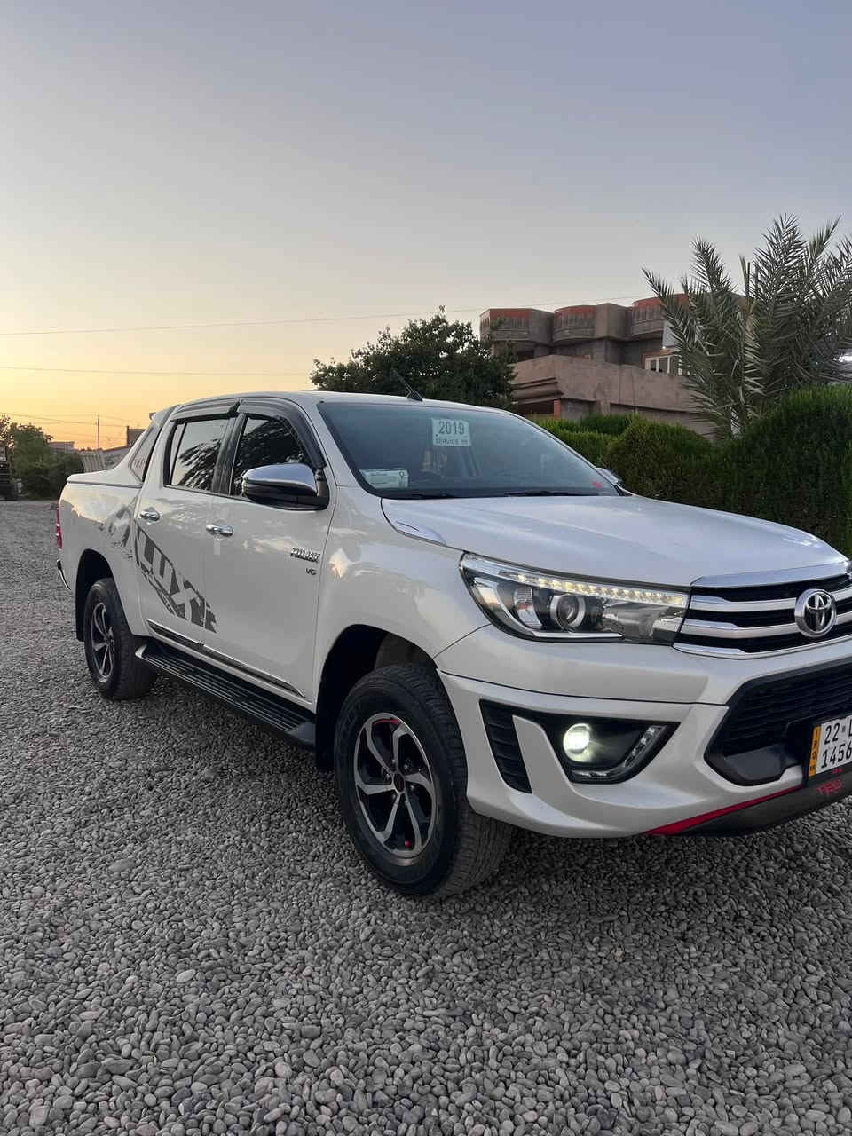 🚘 للبيع | تويوتا هايلوكس V6 موديل 2019 🔥
السعر  310 🔒🔒

🔹الموديل :2019
🔹 المحرك: V6
🔹 المشي :90 الف كم فقط
🔹 كفالة عامة من كلشي ✅
🔹 السيارة نظيفة جداً ومعتنى بيها
🔹 جاهزة للاستخدام ولا تحتاج أي صرف
🔹رقم اربيل الدولي بسمي تحويل ثاني يوم 
 🔷سنويه جديده لل 2030

📍صلاح الدين قضاء الشرقاط 

للاستفسار اتصل***********
