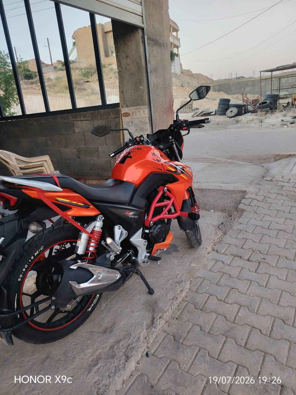 سلام عليكم شباب مطور هوجي دي اف مديل 2023 اوراق كامل محرك بلادي مطور مثل مموضح بل صور  سعر دراجة مليونين 350 وبيه مجال العنوان الأنبار قضاء رأوه تواصل على الرقم ***********
