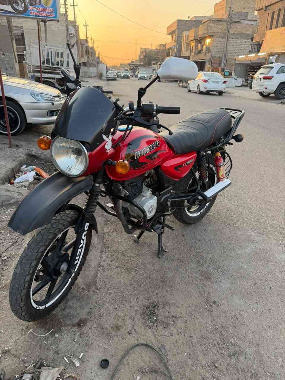 السلام عليكم بوكسر موديل ٢٠٢٢ رقم بغداد انكليزي بسمي تحويل ثاني يوم مكينة مكفولة الدراجة جاهزة من كلشي فقط راجز سلف مكاني بغداد البياع رقمي الاتصال ***********
