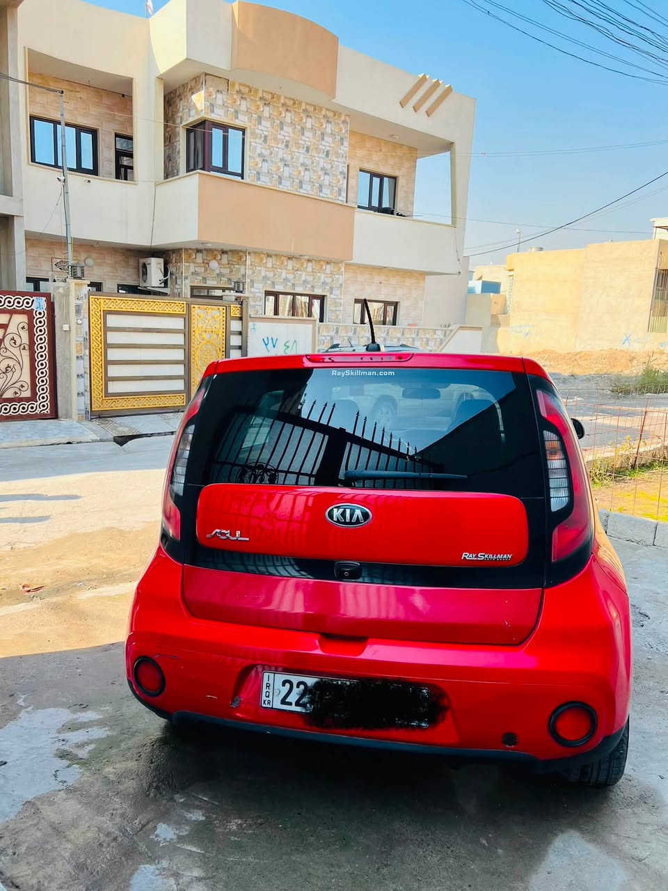 كيا صول 2019 امريكي
                               
ماشية 75 الف ميل 
السيارة ضرر خفيف قبر الصندوق وبوند خفيف 
اعتبر قطعتين 
بدون ايرباك سليم 
داخل السيارة و خارجها جديد
بدون تقحيل 
محرك 16 GDI 

المواصفات …
كاميرا خلفية 
كروس سرعة. 
تحكمات ستيرن 
كير توماتيك وعادي 
قفل مركزي. 
مانع انزلاق
مرقم اربيل 
السعر 125 وبيها مجال
مكان السيارة موصل للتواصل
***********
