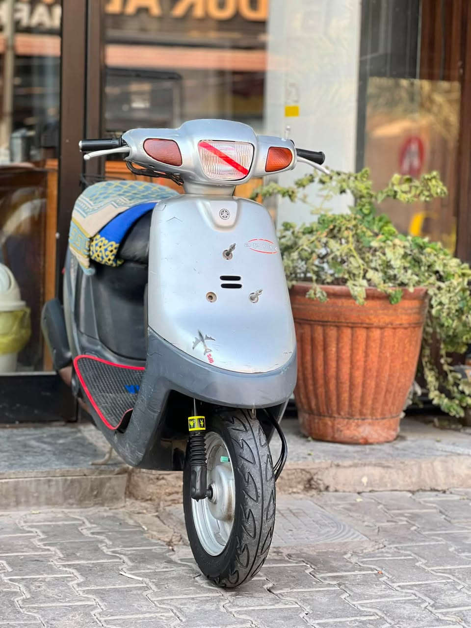 السلام عليكم دراجه بطه للبيع دراجه من طول لطول شغاله وفول نعومه بل مكينه لايتات عداد اشاير كله شغاله دراجه سلف هندر السعر550 وبيه مجال مكاني كربلاء حي الحسين شارع المصلحه ***********
