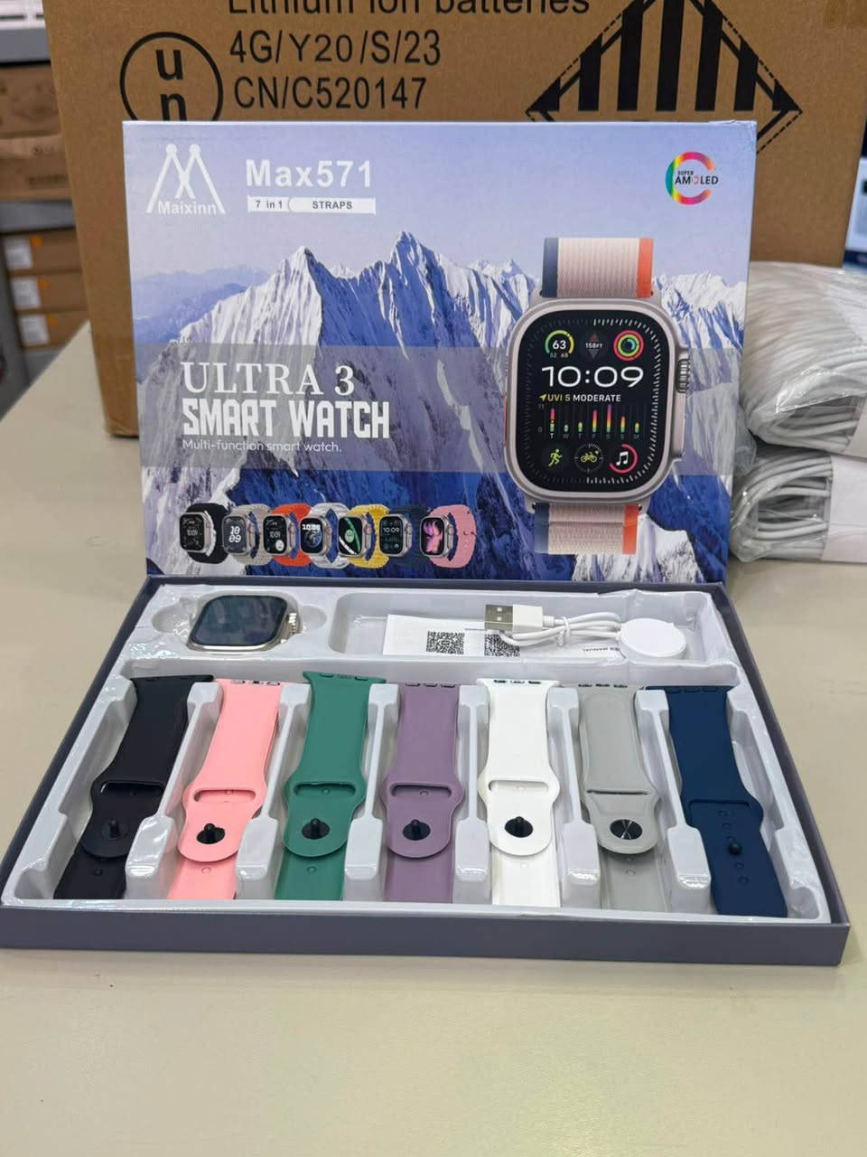 باشترین سەعاتی سمارت ٧ قایش بەردەستە کواڵیتی بەریز فوول شاشە کامل مواصەفات تەنها ١٢ هەزار ***********واتس ئەپ

بۆ دوکاندارە بەڕیزەکان هەرزانترین نرخ لە هەموو بازاڕ 
بە جوملە بەردەستە السليمانية, العراق

