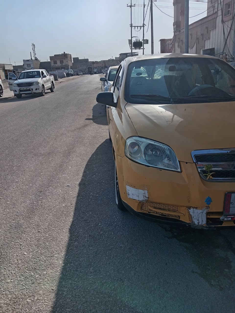 سلام عليكم افيو 10 مكينه وكير وحداديه وتبريد مكفوله 42وبيها مجال قليل مصبوغه حزام ***********
