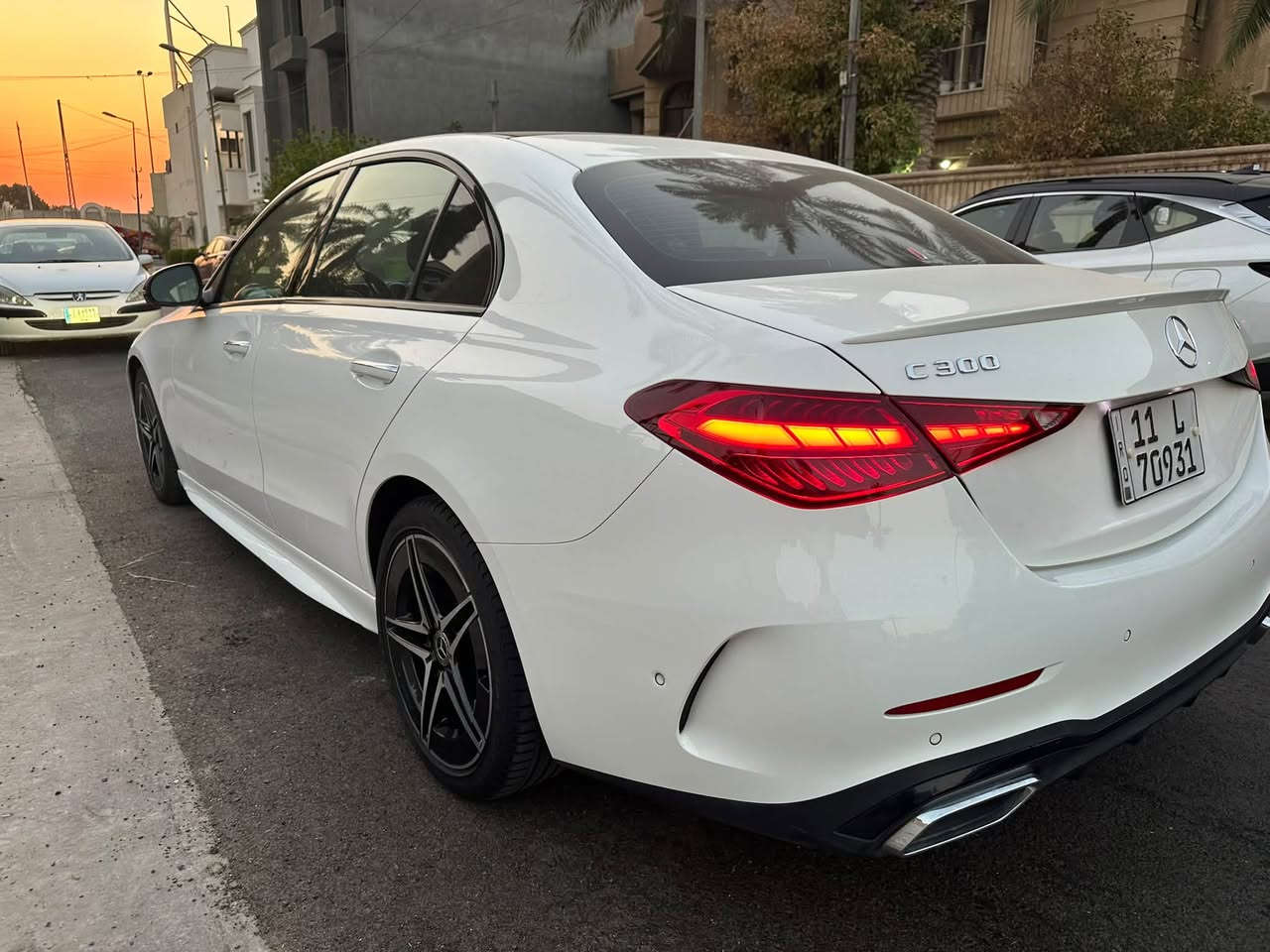 C300 كت AMG • ٢٠٢٣ • حادث أمريكا