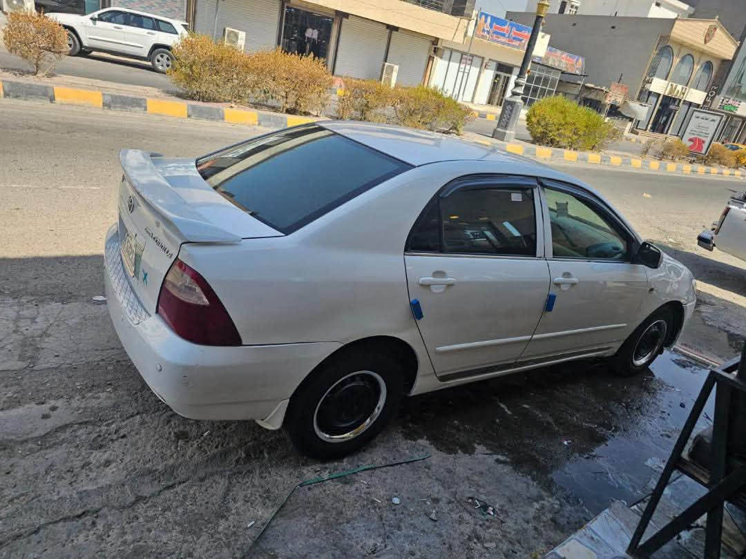 السلام عليكم 
كورلا 2007 
كير ومحرك بشرط 
مكفوله من الضربه والصبغ 
بيها بارد بل جاملغ وبارد بل باب شبر فقط 
السياره غير هاي مكفوله كفاله عامه 
رقم صلاح الدين بسمي شرط التحويل 
اللبيع السعر 100 وبيها مجال قليل للشراي 
مسجل شغال 
تايرات جدد
حداديه جديده 
صدرها جديد 

رقم الانكليزي الجديد 
بسمي شرط التحويل +غرامات
