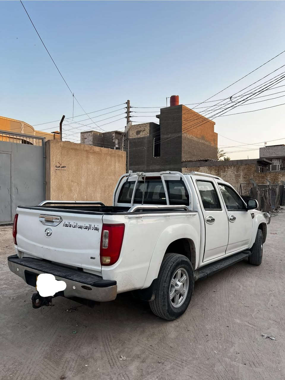 كريت وول وينجل 6 موديل 2019 ضربة بجم و مصلحة محرك غاز و بانزين بيها نواقص رقم بغداد السعر 68 و بيها مجال قليل
الاتصال *********** العنوان كربلاء المقدسه
