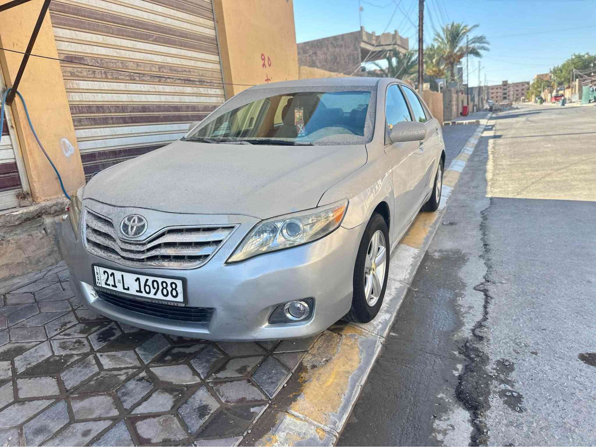 كامري موديل ٢٠١٠ رقم سليمانية هزة جديدة ضررها السيارة وارد امريكي موضح بالسونار السعر ١٠٥$ الشراي يتصل *********** تكريت, صلاح الدين
