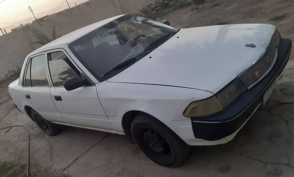 السلام عليكم كرونا موديل ٩٠ سياره حلوه وناعمه مكينه نظيفه باتري جديد تخم تاير جديد صدر نظيف تبريد ثلج بس الكير كام يخربط رقم بغداد السعر ٢٦ ومجالهه قليل ***********

