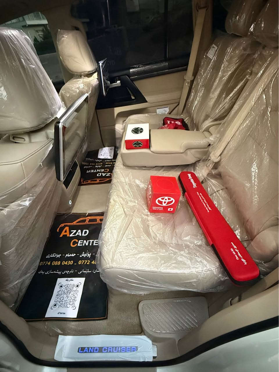 Toyota Land Cruiser 2021
                              GX.R - Grand Touring  - ٣ شاشە
                                               V6 - فول فول مواسەفات 
سفری شەریکەی جیهان دەرەجە(١)
😵بێ بۆیاخ و سارد بێ شوخت و چاڵ 
⚫️زۆر تازە و جوان ماشاالله 
⚙️گێڕ و مەکینەی بەشەرت نەکراوەتەوە
✍️سەنەوی و ڕەقەم و هەزە و ژینگە و ڕێگاوبان تازەیە
🛞٤ تایەی تازەی لەژێرایە
✅تەنها ٨٨کم ڕۆشتوە هەقیقی بە شەرت
☑️دینار مەسرەفی تیا نییە ماڵی دۆستە سەیارەکە
🔶زۆر تازە و ڕێک و پێکە ماشاالله
🔷تەحویل و غەرامە بەشەرت
📱ژمارەی مۆبایل  :***********
نرخ :$💵538 السليمانية, العراق
