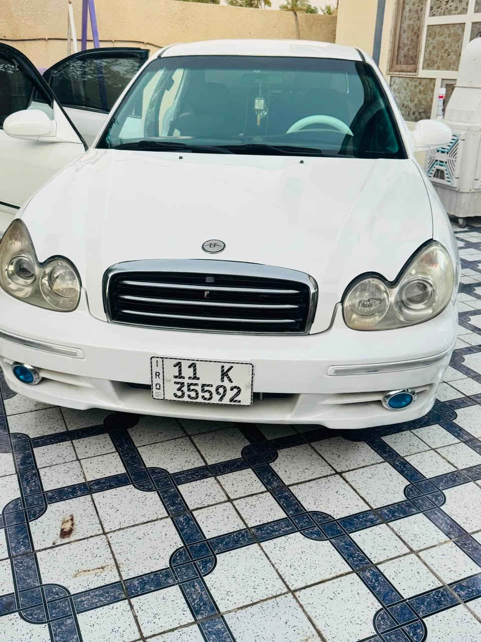 سلام عليكم للبيع سوناتا 2002 مكينه 2000
رقم بغداد سنويه ل30  مكينه حاويه كير مكينه مكفولات 
تبريد ثلج ❄️ حداديه اماميه جديده خلفيه نص 
مصبوغه عام بدون حادث تخم تاير وباتري جديد
داخل نضيف شاشه كار بلي تحكم ستيرن كامره خلفيه كهربائيات كلها شغاله 4 جام كهرباء سنتر لوك  سعرها 58 بيها مجال بسيط مكاني بابل ***********
