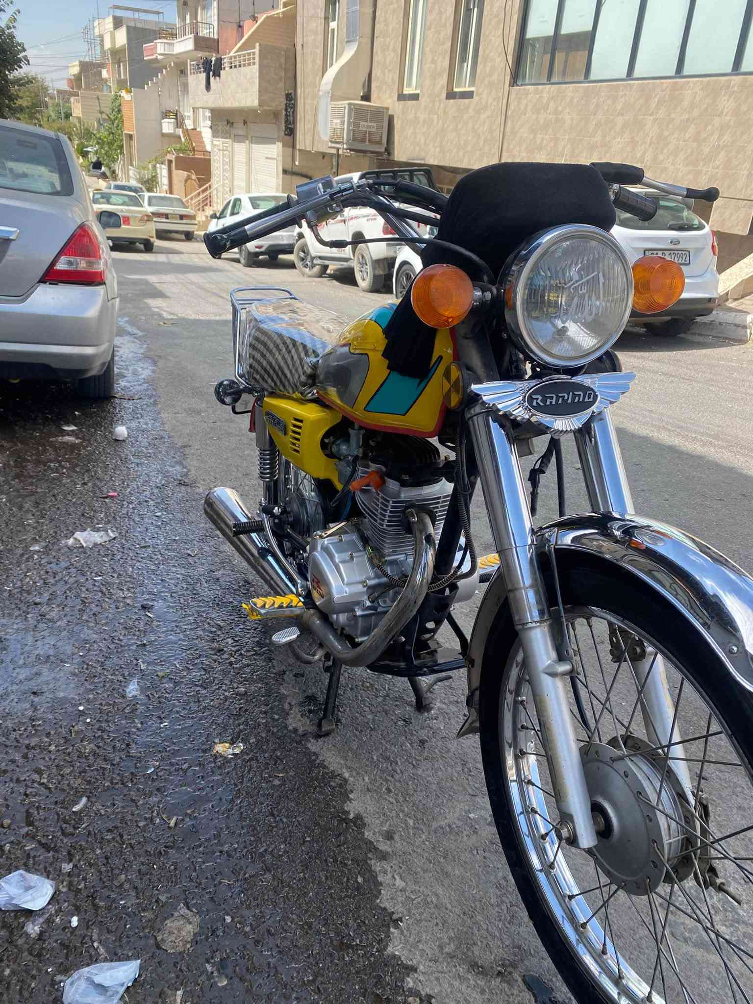 سەرەتا بەناوی خوا
rapido 2026 125cc
براکانم ئەم گوڵە زەردە بۆ فرۆشتن
ماتۆڕەکە تازەیە یەک حەفتەیە مەکینەی بۆ بەسراوە
مەنەفێستی هەیە بەشەرتی هەموو شتێک 
کامل گیانی تازەیە ماتۆڕەکە 
بەس ماشەڵای ئەوێت لە قوەتو لەجوانی
بێکێشەو موشکیلەیە کارەبای کامل گیانی ئیش ئەکات 
پێویست بەوەسف ناکات ماڵەکە خۆی دیارە 
شوێن:سلێمانی
نرخ:650معامەلە
ژ.م:***********
هەرکەس حەزی لێبو چاتکات یان تێل لەخزمەتیام
