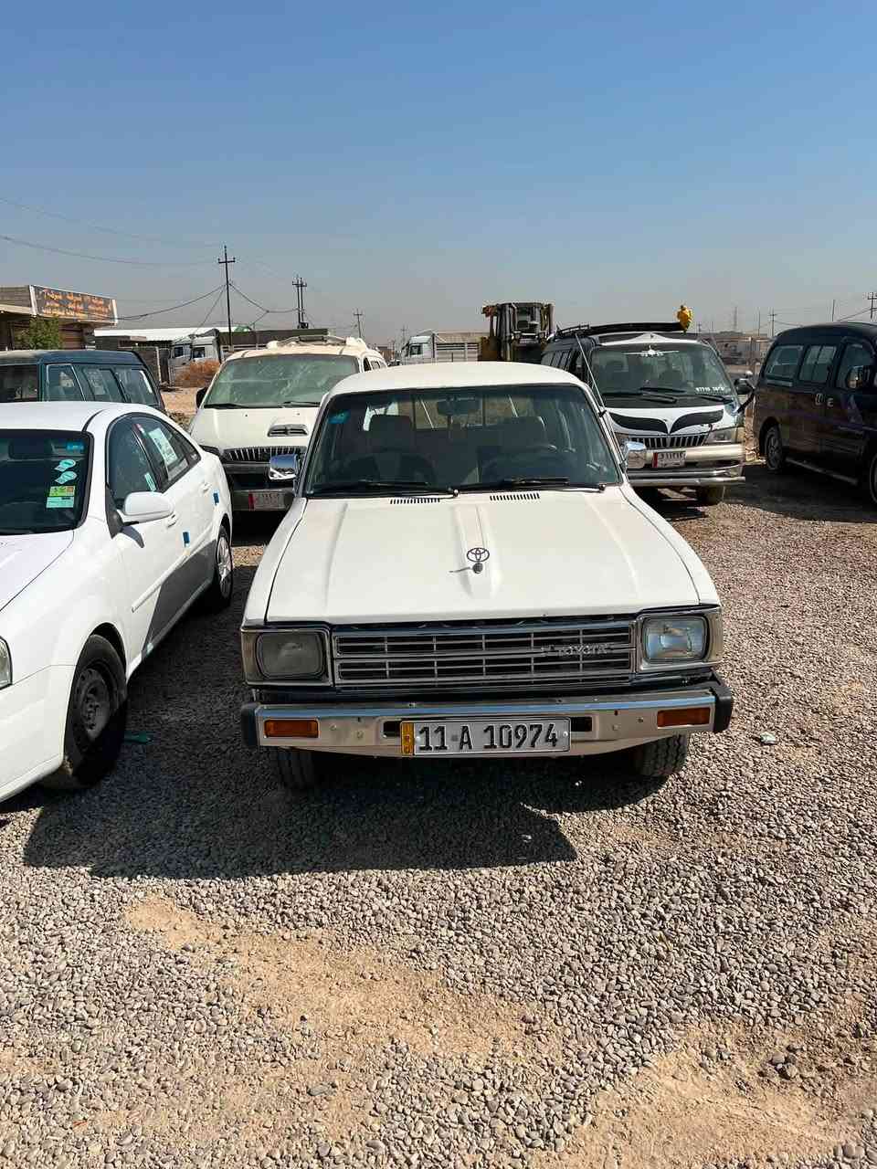 السلام عليكم تيوتا بيكم الموديل 1983
سنويه ورقم بغداد نكليزي لغايه 2029
كير محرك شاصي مكفول سعر 37 ورقه وبيها مجال 
العنوان ديالى خان بني سعد  ***********

