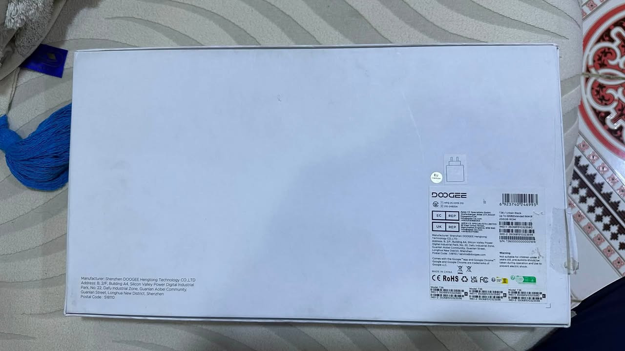 تابلت دوجي ذاكره (256) الرام(8) وقابل لزياده الى 16     شاشه 12 انش بطاريه 8800 ملي امبير يستقبل شريحتين سيم كارت + رام :- السعر 250 وبي مجال التابلت غير مستخدم فقط مفتوح من الكارتون و تم تشغيله   ويا كارتون و شاحنه العنوان بصره القبله يوجد توصيل لجميع المحافضات ***********
