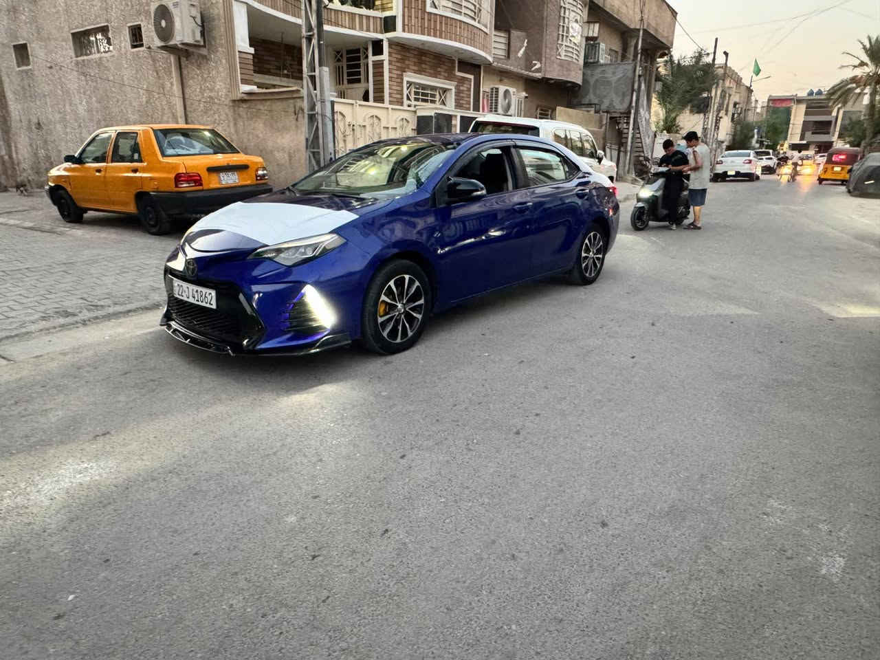 كورلا 2017 se رقم اربيل بسمي هزه سنويه جدد بدون صبغ بدون تبديل بدون ارباك بيها بارد فقط ماشيه 100 الف ميل كشنات جلد  بجم لد ويل كب 4 دسك شفتات بالستيرن 
مكاني بغداد الشعب ***********
السعر 118 بيع او مروس
