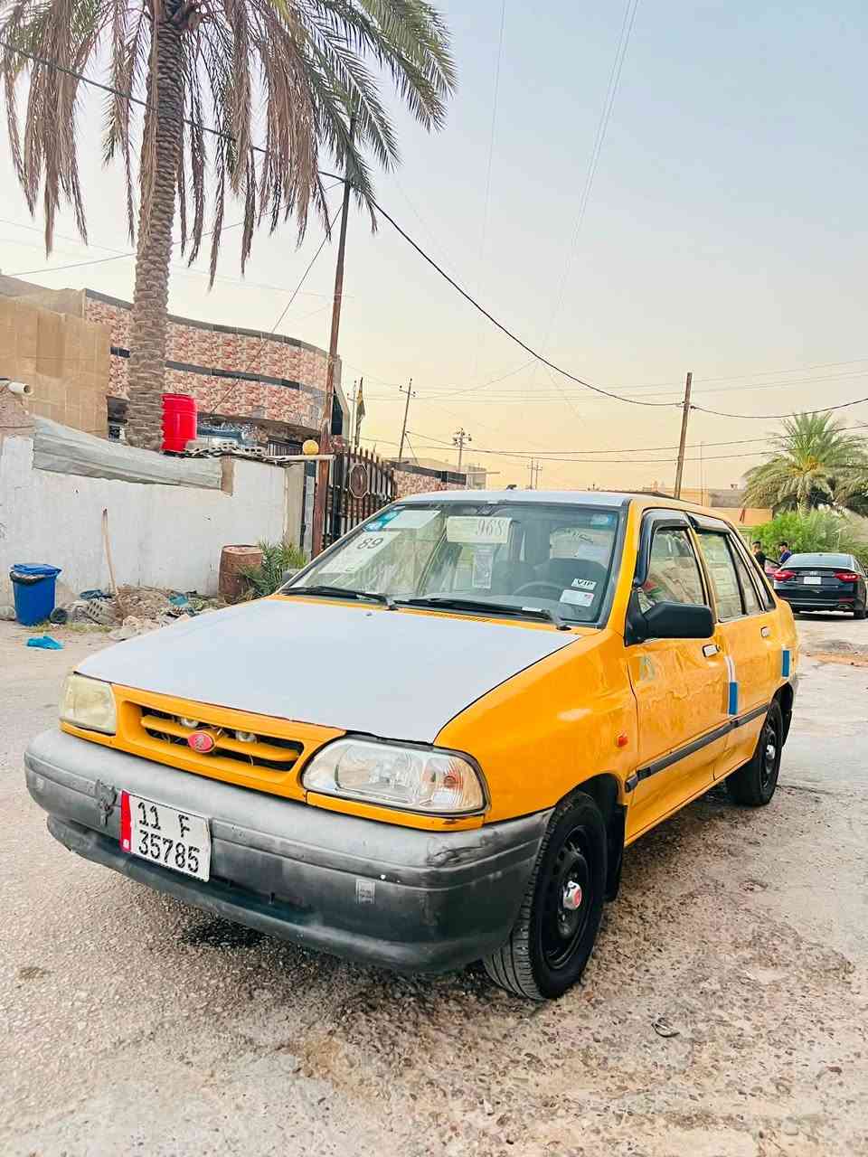 يالله السلام عليكم بيع سريع 
سايبا موديل 2012 رقم بغداد انكليزي سنويةلل2031 مصفرة هيئة وغرامات شرط التحويل 
السيارة شواصيها مكفولات جاهزه مكينة كير حدادية تخم تاير جديد كهربائيات كلها شغاله اشاير لايتات السيارة تخبل بيها خياسات معمره وكشرها شوفة عينكم يخبل ماشيه 107 الف مامشتغله تكسي مال بيت ترايك بيها للبصره رايدها ب24 ورقه وبيها مجال مكان السيارة بالحله رقمي ***********
