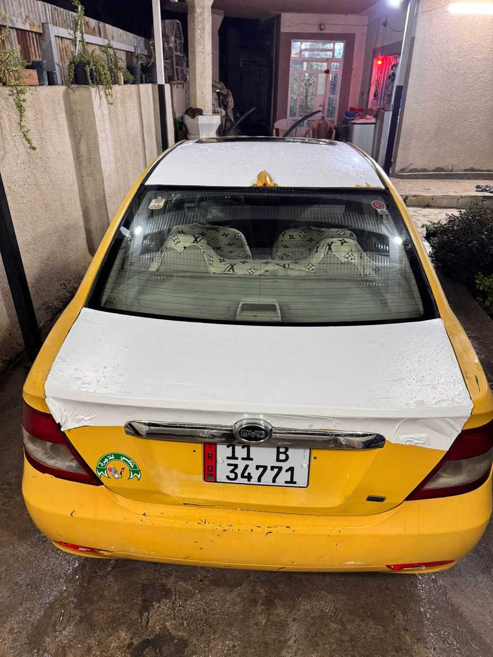 BYD F3 موديل 2011 بسمي 
كير مكينه لانسر خير من الله لا تنقيص ولا تبخير السياره ياردلها ترتيبات شوفت عينك بيع او مراوس حسب القناعه 
سعرها 36 
***********
مكاني بغداد ناحيت الرشيد
