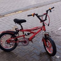 بايسكل BMX كوبرا بي مكينه للسرعه والتفحيط لون احمر وبي بريك بل بايدر ا...