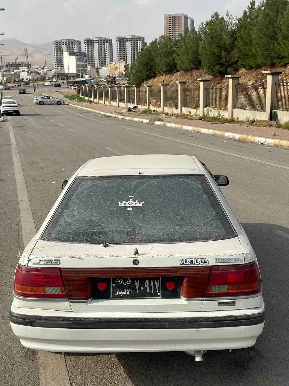 مازدا 626 • ١٩٩١ • تايرات جديدة