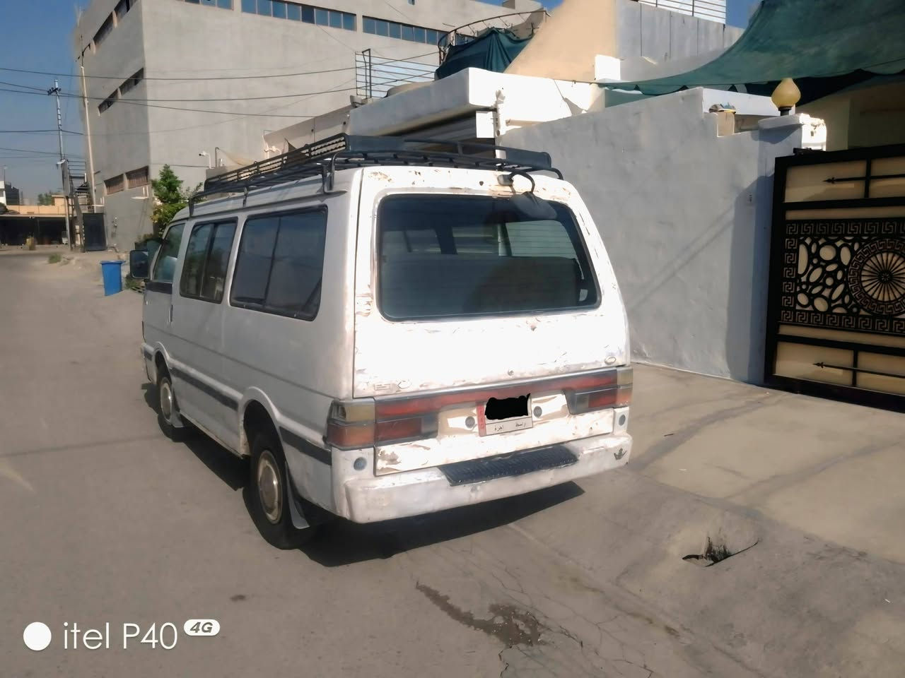 للبيع بيتا موديل 1994 
مشروع وطني 
بي حصة كاز
شرط تحويل
محرك بي بخار قليل
للاستفسار على هاي رقم:
اسيا: ***********

نص مكتوب في الصور:
- itel P40 4G