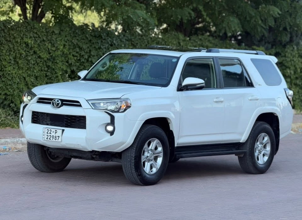السلام عليكم 
    
TOYOTA  4RUNNER SR5 Prenium 2023✍️
~ تويوتا فور رنر 
~ وارد أمريكا  
~ محرك 6 سلندر  / V6 
~ فئة SR5 Prenium 
~سيارة بوند صبغ  جملغ مبدل بلادي 
~ ايرباك ستيرن و تكمة مرجع بلادي 
~ ماشي  80   الف ميل
~موصفات 1/1 
~ بصمة 
~ تشغيل عن بعد 
~ فتحة ( سيلايت )
~ فور ويل ( 4*4 ) 
~ شاشة كبير  كاميرة دوار 
~ ستيرن هيترة 
~ كاميرة خلفية 
~ داخلية اسود ملكية 
~ رادار أمامي و جانبية 
~ كشن أمامي كهربائية 
~ كشن جلد هيتر
~ لايتات عدسة زينونة 
~تحديد سرعة 
~ حجم تايرات 17 
~ سبعة راكب ( ثلاث مقاعد)
~سيارة مرقم اربيل جاهز تحويل او وكاله نفص يوم
~ رقم شانسي و فيديو سيارة موجود للمنشور 
~ سعر   ( 295  )💰ورقة دولار بيها مجال 🤏
~ مكان عقرة 
 واتساب سورداش *********** 
اسيا ***********
  أخوكم سورداش الهركي
