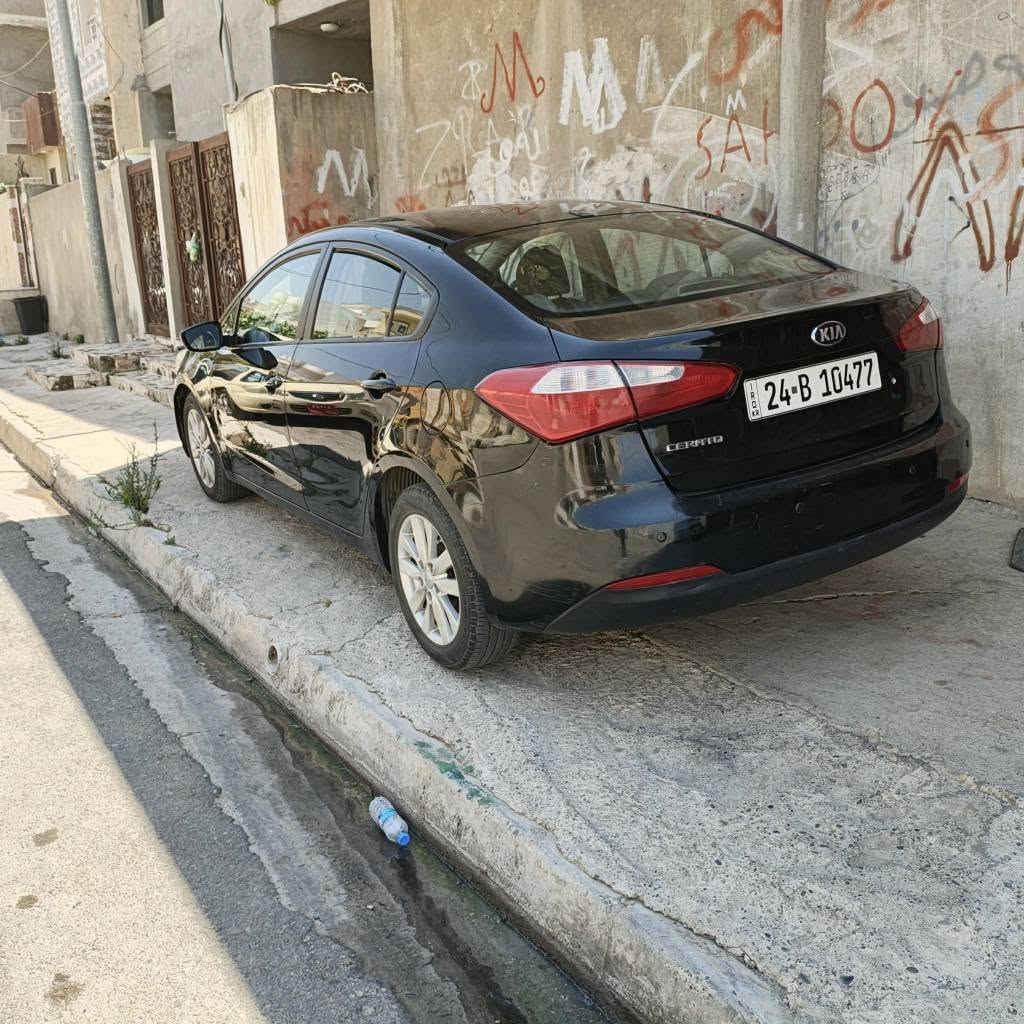سلام عليكم
(( بيع فقط ))
كيا سيراتو خليجي
 موديل 2014
  ماشي 150 الف حقيقي كلين تايتل بلا صبغ بلا تبديل فقط مكان واحد تعديل بل باب بدون دواخل بدون اربك كير محرك شرط مامفتوح محرك ( 16) دوش رقم سنويه جديد لي 31 شرط التحويل نفس اليوم السعر 105 بي مجال قليل مكان السياره دهوك رقم موبايل
  *********** وتساب دهوك, العراق
