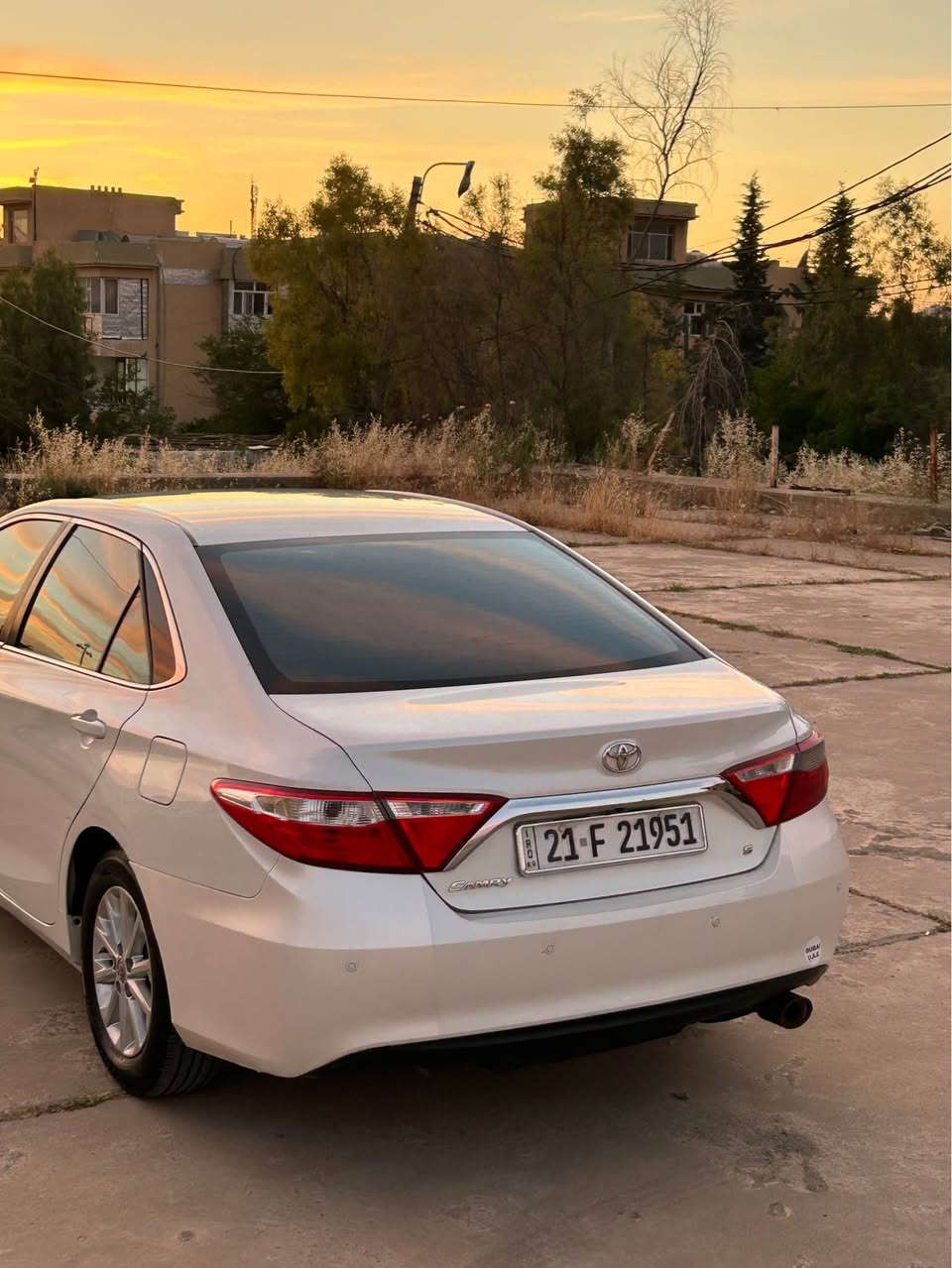 TOYOTA CAMRY 2016 
سلاو 
گێر مەکینە بەشەرت
دوو پارچە بۆیاخ 
سەنەوی تازەیە تا ٢٠٢٨
شاشە و کارپلەی 
ناو کرێمی 
هەموو گیانی بەشەرت زۆر جاهیزە 
سعری 149$
0,7,7,0,0,7,6,1,5,2,4
سلام عليكم 
تويتا كامري ٢٠١٦
گير محرك بشرط 
قطعتين صبغ 
سنوية جديدة
شاشة و كاربلي 
سيارة بذون نواقص باقي علئ وضع شركة 
سعر 149$ 
*********** السليمانية, العراق
