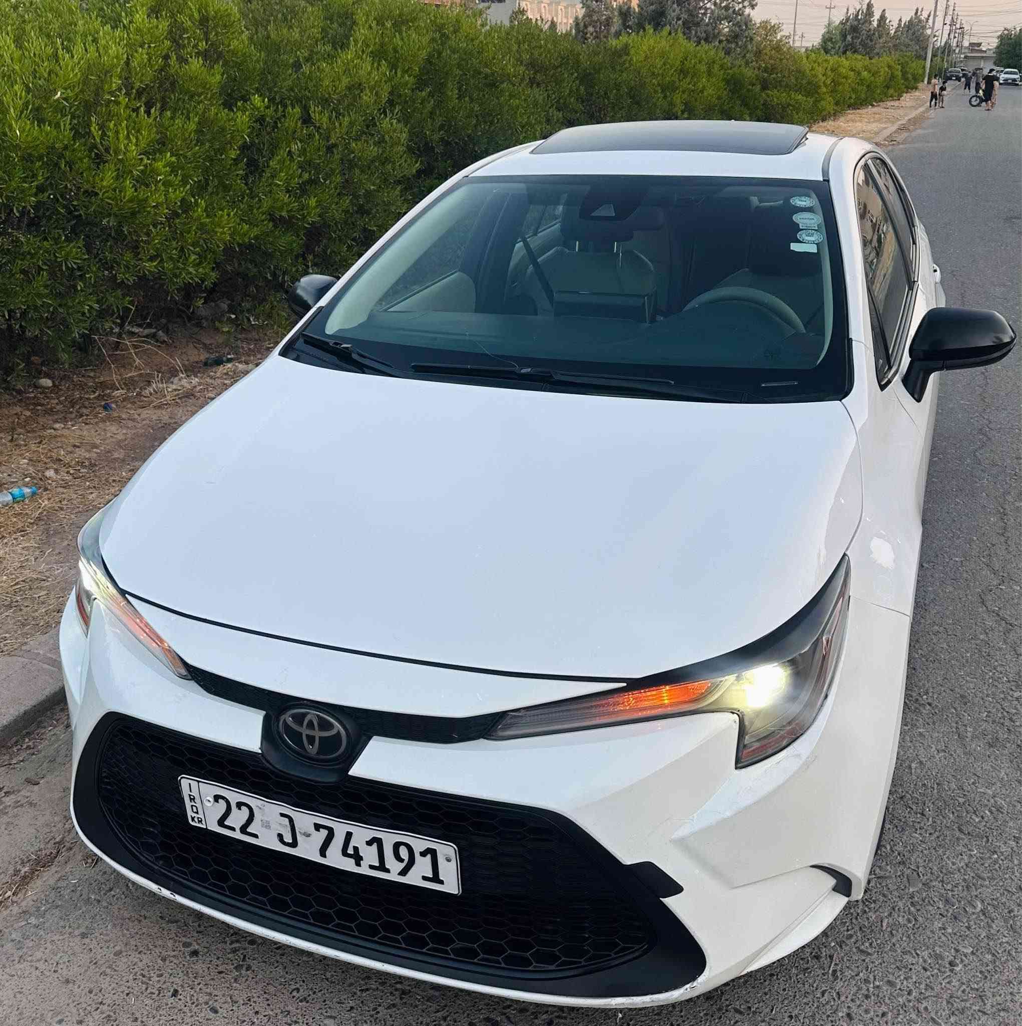 toyota corolla
2020 LE Plus
فول فول 1/1
71 هه زار رويشتوه
🔵 بصمه
🔵 دركه بصمه
🔵 رادار
🔵 سلايد
🔵 كاميرا
🔵 بريك كاره بى
🔵 اوتو هولد
🔵 تحديد سرعه
🔵 ئاويه رادار
زور موصفاتى تر
4 قطعه صبغ سقفى كمك تعديل بى صبغ
بجم كبس بى شاصى  بى ارباك
134$ - *********** أربيل, العراق

