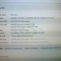 لينوفو ثنك باد • i7-4710MQ • NVIDIA K2100M