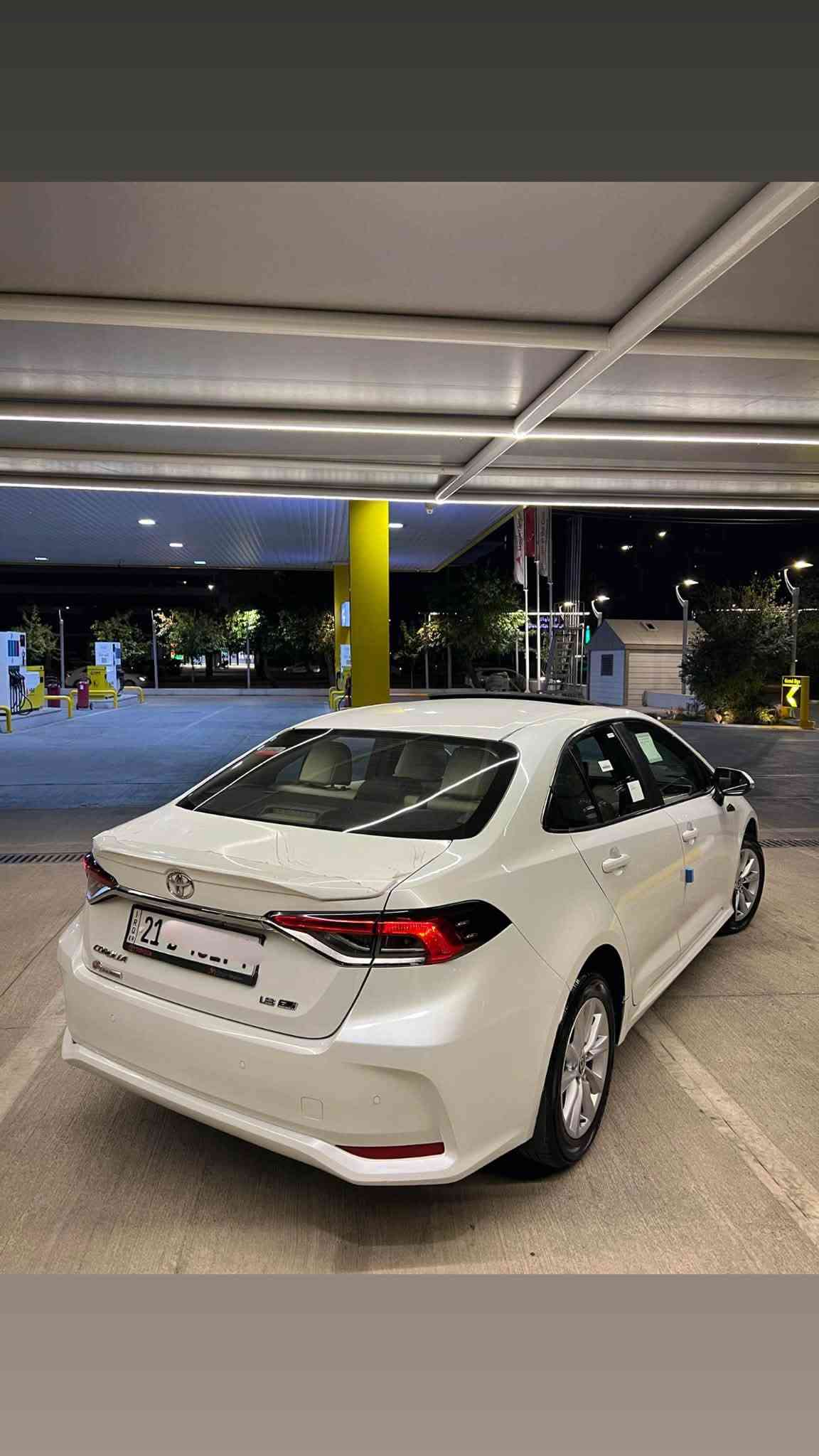 ‏Toyota corolla 2024
‏‎  کۆرۆلا 2023 مەکینە 18 
خلیجی سفری شەریکە 
سەیارەکە  زۆر جوان ماوەتەوە  سفرە سەیارەکە هیج نیە بێ  بێ بۆیاخ  يه ك پەڵە PDR هەیە 
‏‎   مواسەفات (، سڵایت ،.وایەرلێس ،،.کامیرە دواوە ،.  حەساس دواوە ؛ بەسمە ،.سیسمی کلیل زیرەک،. 
‏‎،.دیارکردنی خێرەی،.لایتی زینۆن دەبل ،.
‏‎ ،. ،.سیستمی دەنگی موکەبرە،.،. شاشە ،. ، ناو زەرد
‏،،، ،.eco  ,.بلوتوس ، ،
سەیارەکە سفرە هەموو گیانی بەشەرت مەکینە و گێر نەکراوەتەوە   تەحویل و  وەکالاتی بەشەرت بە ناو خۆمەوە
نرخی 176$ معامه له 
ژ.م ***********📞
