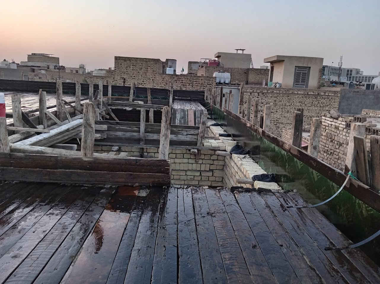 عمل نجاره وصب ***********
