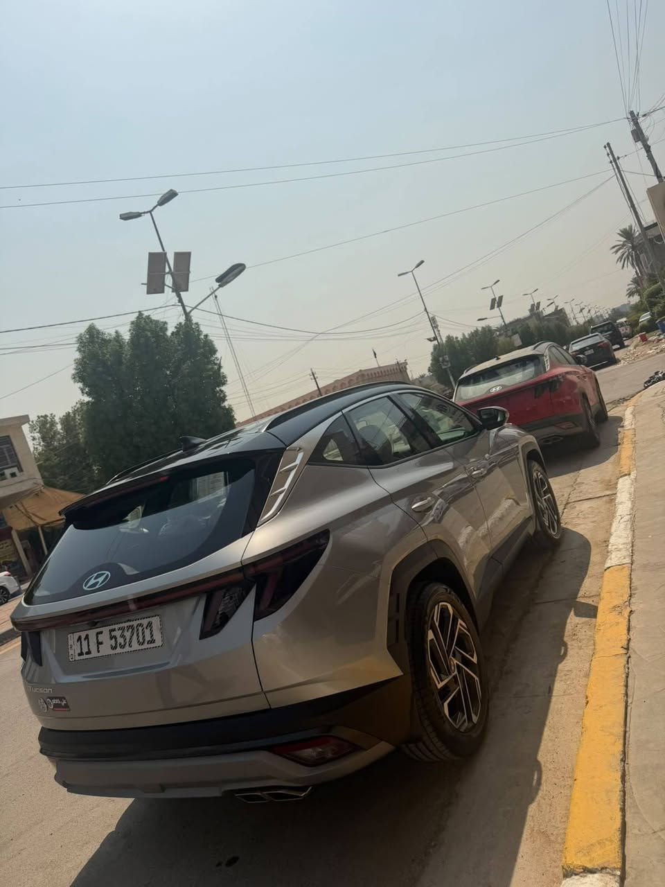 توفرت هونداي توسان لطلب والاستفسار *********** 

موديل 2026 ✨ 

زيرو ✨

محرك 2000/4✨

كامرة وشاشة + حساسات خلفية و أمامية + تحكم ستيرن✨

صندوك كهرباء + كراسي أمامية كهرباء بل كامل ✨

تو كلر لونين ومتوفرة بل لون أحمر وأسود و الرصاصية وأسود ✨

ضمان 5 سنوات أو 100 الف ✨
