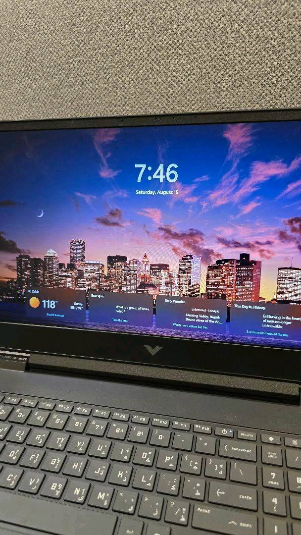 لابتوب ألعاب HP Victus

100% استخدام عادي مستعمل و كل شيء صغير

ألوان

Ryzen 7 7445HS

RTX 4050 6GB

RAM 16GB DDR5 5600

SSD 512GB NVMe

15.6 بوصة FHD IPS 144Hz

الوزن الصافي 2.3 كجم

السعر (1,200,000 دينار وبها مجال بسيط)
المكان بغداد 