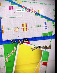 قطعة ارض للبيع .. المساحة 125م  الواجهه 6,25م  / النزال 20م الصابيات ر...