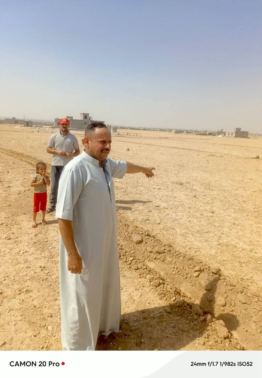 السلام عليكم
الأخوة المتعففين والفقراء وأصحاب الدخل المحدود

قطع اراضي للبيع من ربع دونم لحد الثلاث ارباع الدونم

قطعتين مرتبات وابيعهن حسب طلب المشتري بسعر مناسب لأصحاب الدخل المحدود

منطقة سكنية

ماء

كهرباء

طرق رئيسية من اعليلة وطقطق وطرق فرعية خمس أمتار وسته أمتار لوجه الأرض

للبيع للبيع
للتواصل
***********
***********

نص مكتوب في الصور:
- CAMON 20 Pro • 179mm f/1.7 1/1282s ISO51
- CAMON 20 Pro •
- 102mm f/1.7 1/1282s ISO52
- CAMON 20 Pro 24mm f/1.7 1/1297s ISO52
- CAMON 20 Pro 24mm f/1.7 1/982s ISO52
- CAMON 20 Pro 54mm f/1.7 1/1282s ISO52