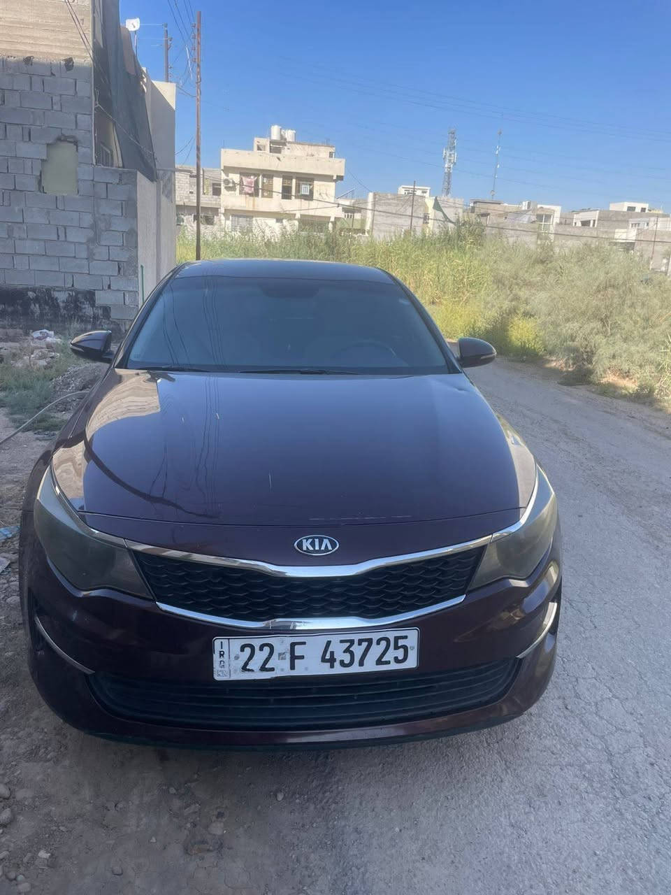 السلام عليكم
اوبتيما ٢٠١٦ 
بدون ضرر بدون صبغ السونار بالمنشور 
مكينه  gdi بدون بخار بدون تنقيص
معلاية تسحك بانزين عادي اني مشتغلها شغل درجه اولى 
صدر جديد تاير جديد 
مابيها نقص ابد 
مكانها بعقوبه تقاطع القدس 
السعر ١١٠ وبيها مجال 
‏‪***********‬‏
