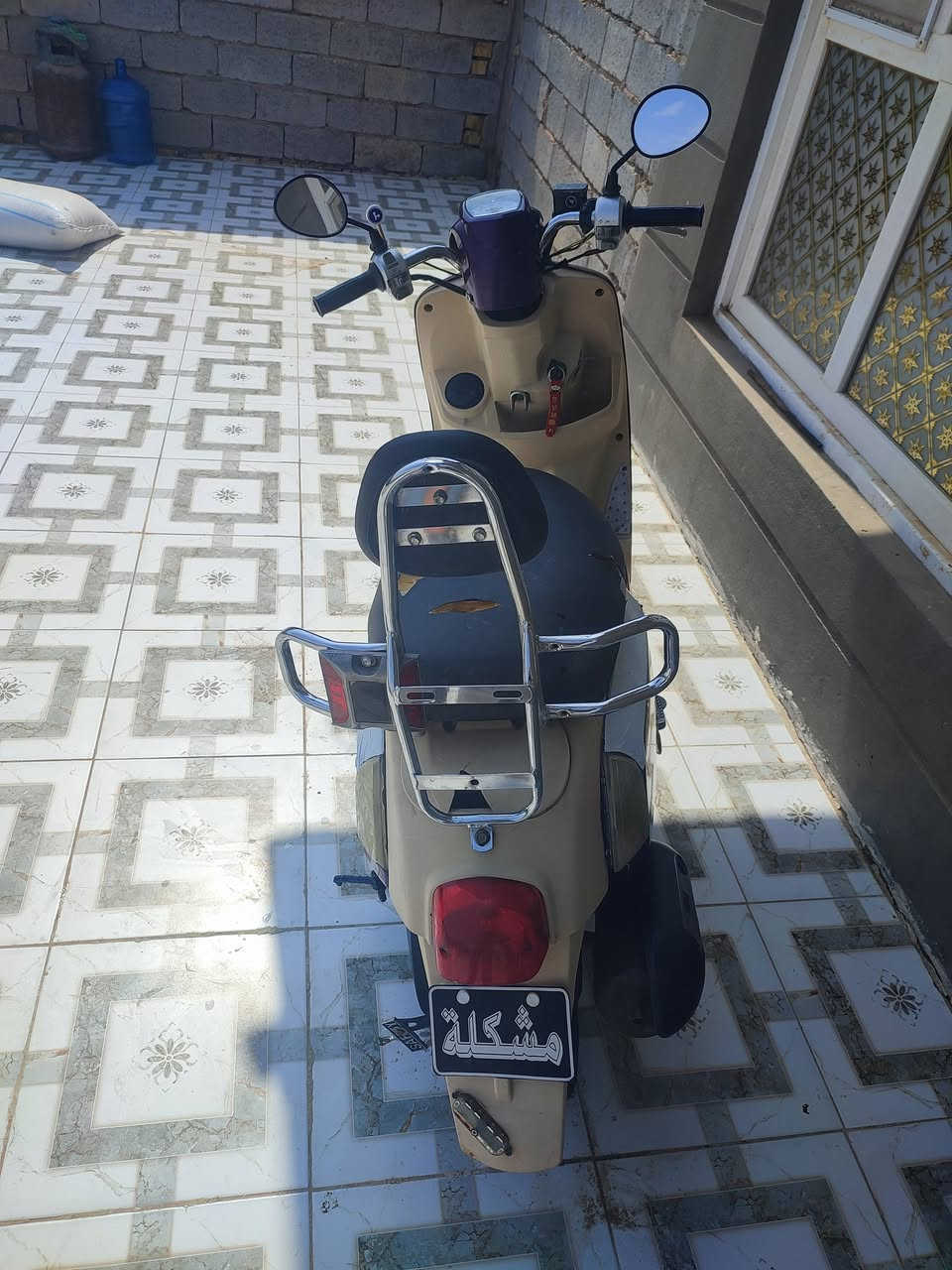 دراجه للبيع
مكفوله كفاله عامه
مكينه بلادي ما مفتوحه لا تبخر ولا تنقص
تجي تفحص وتشوف بعينك شلعه فول
الدراجه نضيفه كلش
المكان قضاء السدير 
 السعر 650 وبيه مجال قليل
***********
