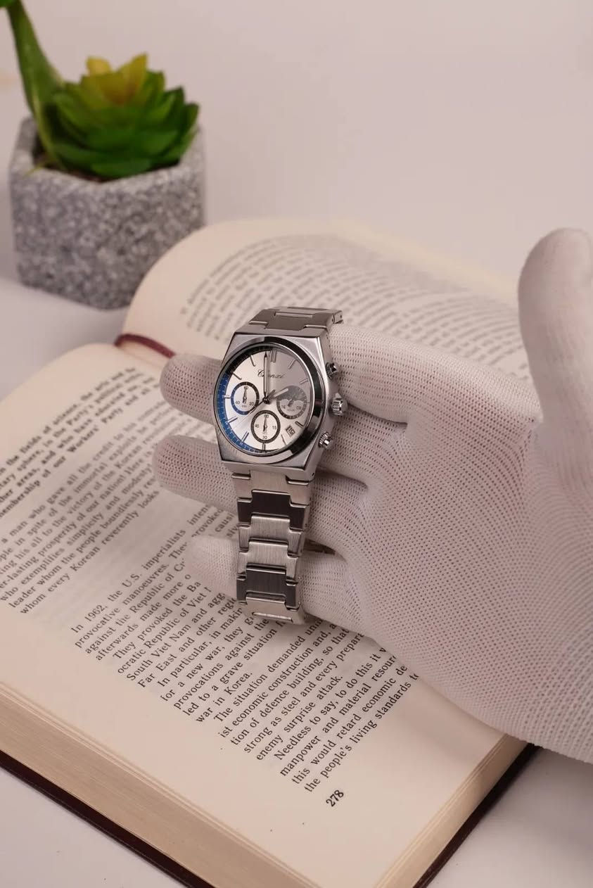 ⌚ ساعة CHENXI – فضي × أبيض ✨
💎 فخامة وأناقة بسعر مميز!

🔹 الموديل: CHENXI CX-922 🔹 كرونوغراف متعدد الوظائف 🔹 Moon Phase 🌙 🔹 عرض التاريخ وعقارب مضيئة 🔹 سوار ستيل مقاوم للصدأ 🔹 زجاج Hardlex 🔹 مقاومة ماء 3ATM 💧

💰 السعر: 35,000 د.ع 🔥 والسعر قابل للتفاوض!

📲 للطلب والاستفسار عبر الواتساب: ***********

🚚 توصيل متوفر لجميع المحافظات

🛍️ ميزو ستور | تميزك غير
