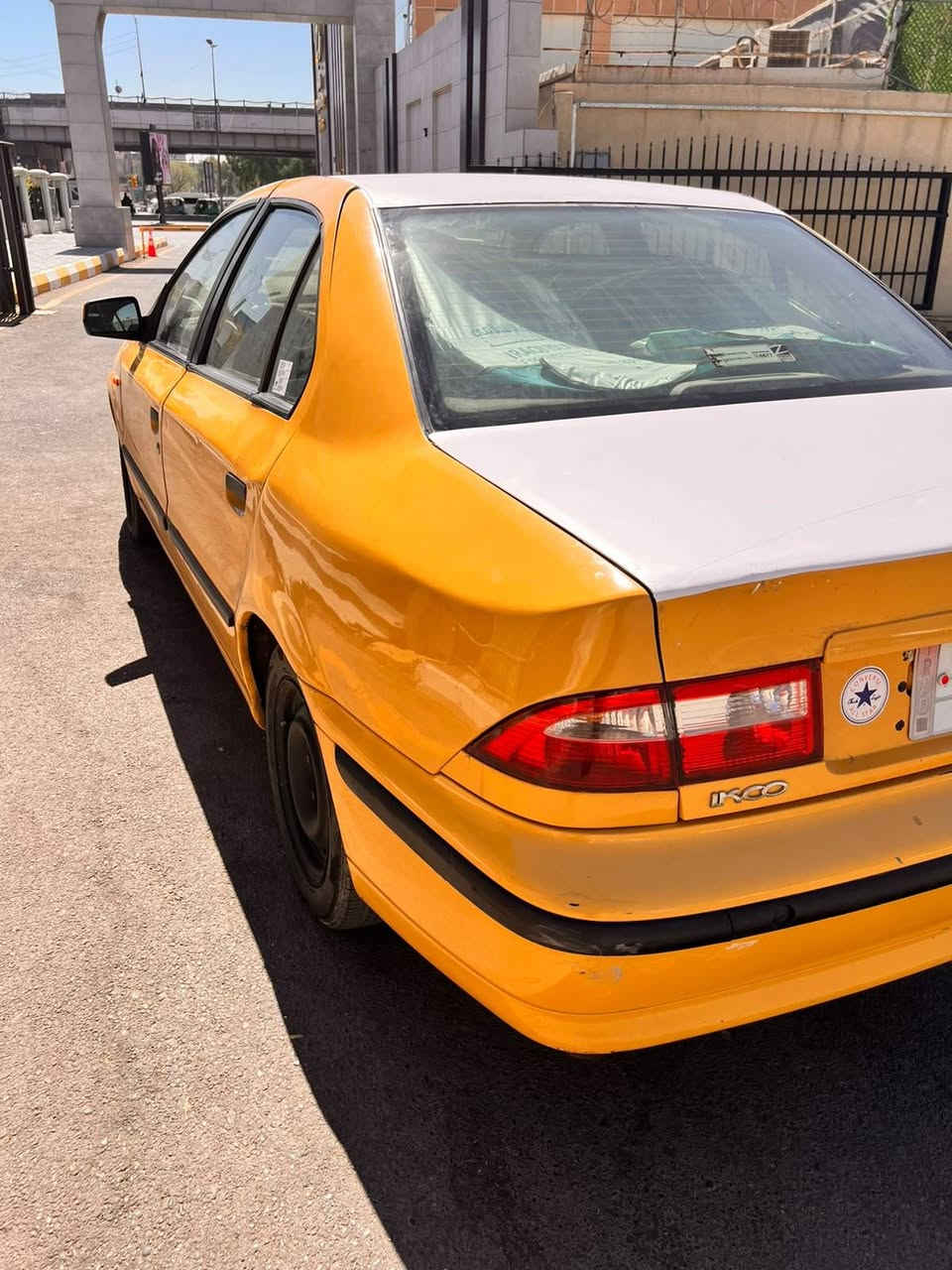 السلام عليكم سمنت للبيع موديل ١٢ مصفره هيئه وغرامات محرك فرنسي تبريد ثلج تخم تاير رقم بغداد السعر ٣٢ وبيها مجال  الاتصال ***********
